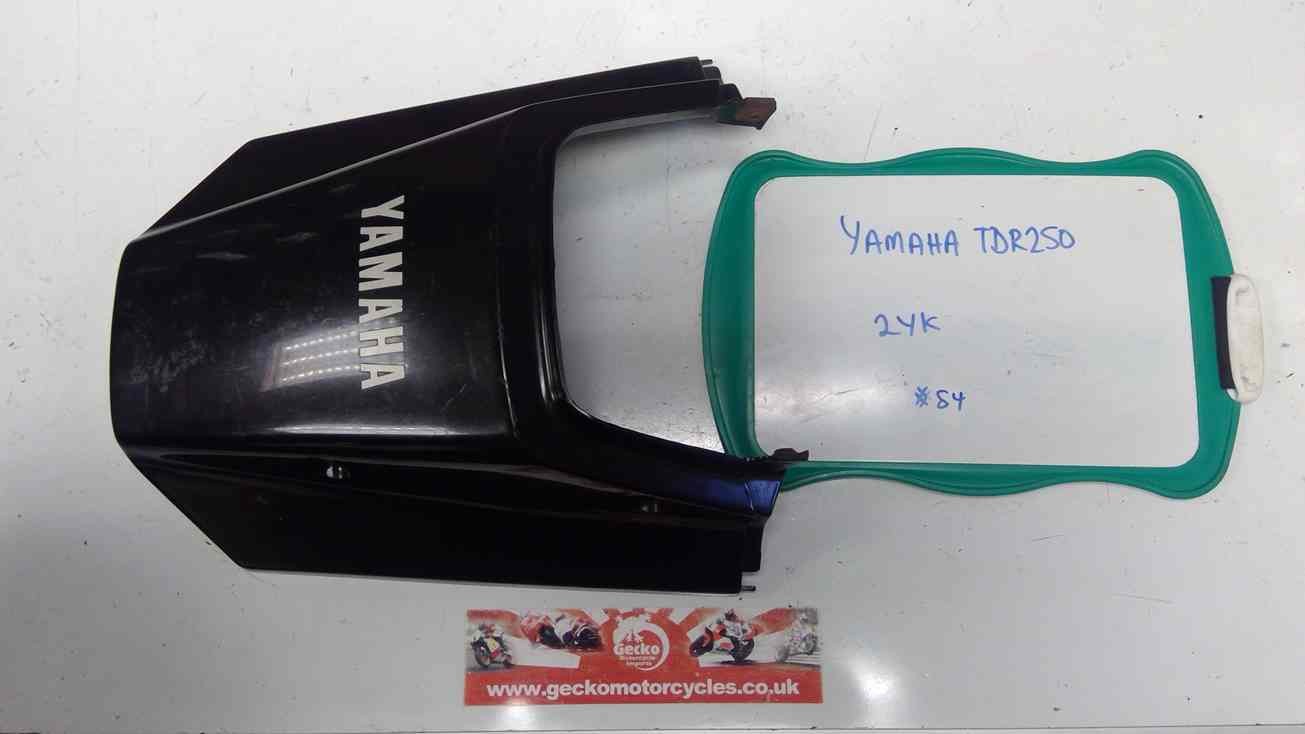 2YK Yamaha TDR250 seat panel rear black #S4