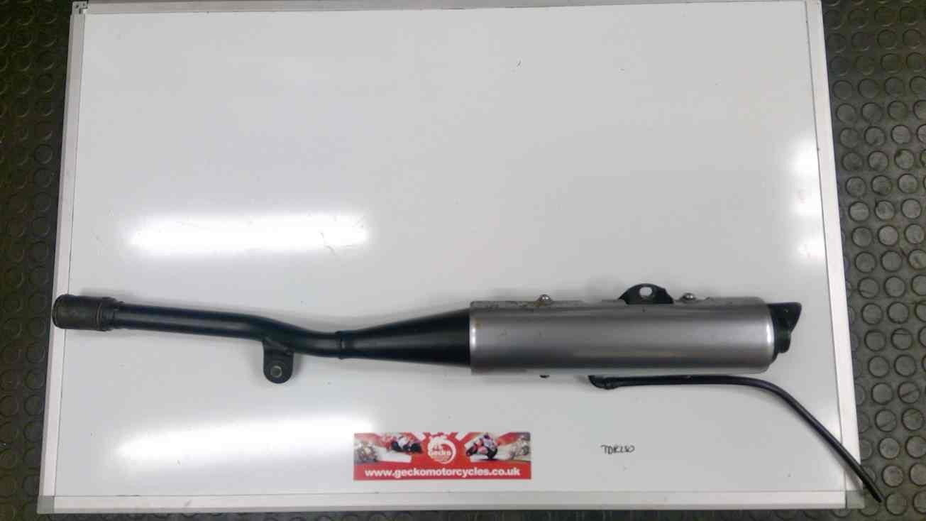 2YK Yamaha TDR250 exhaust end can left
