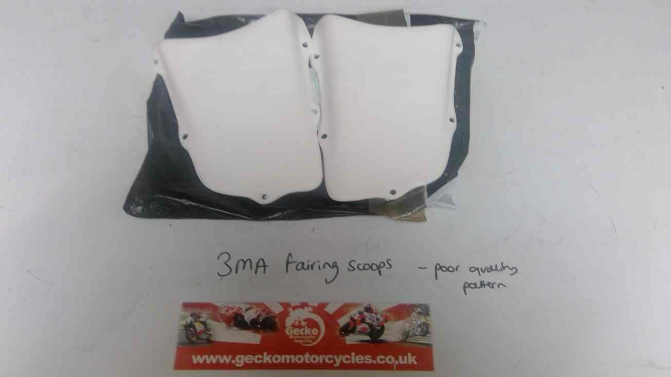 3MA Yamaha TZR250 fairing panel side scoops