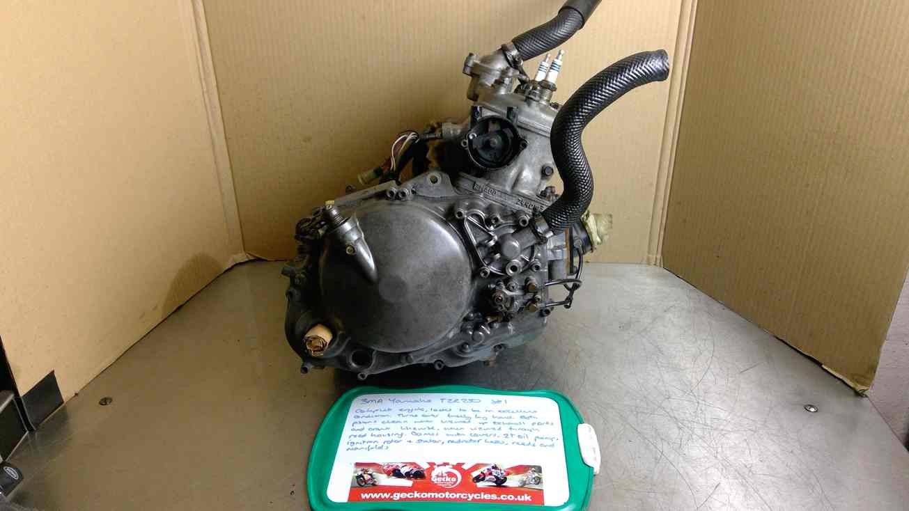 3MA Yamaha TZR250 engine reverse cylinder #1