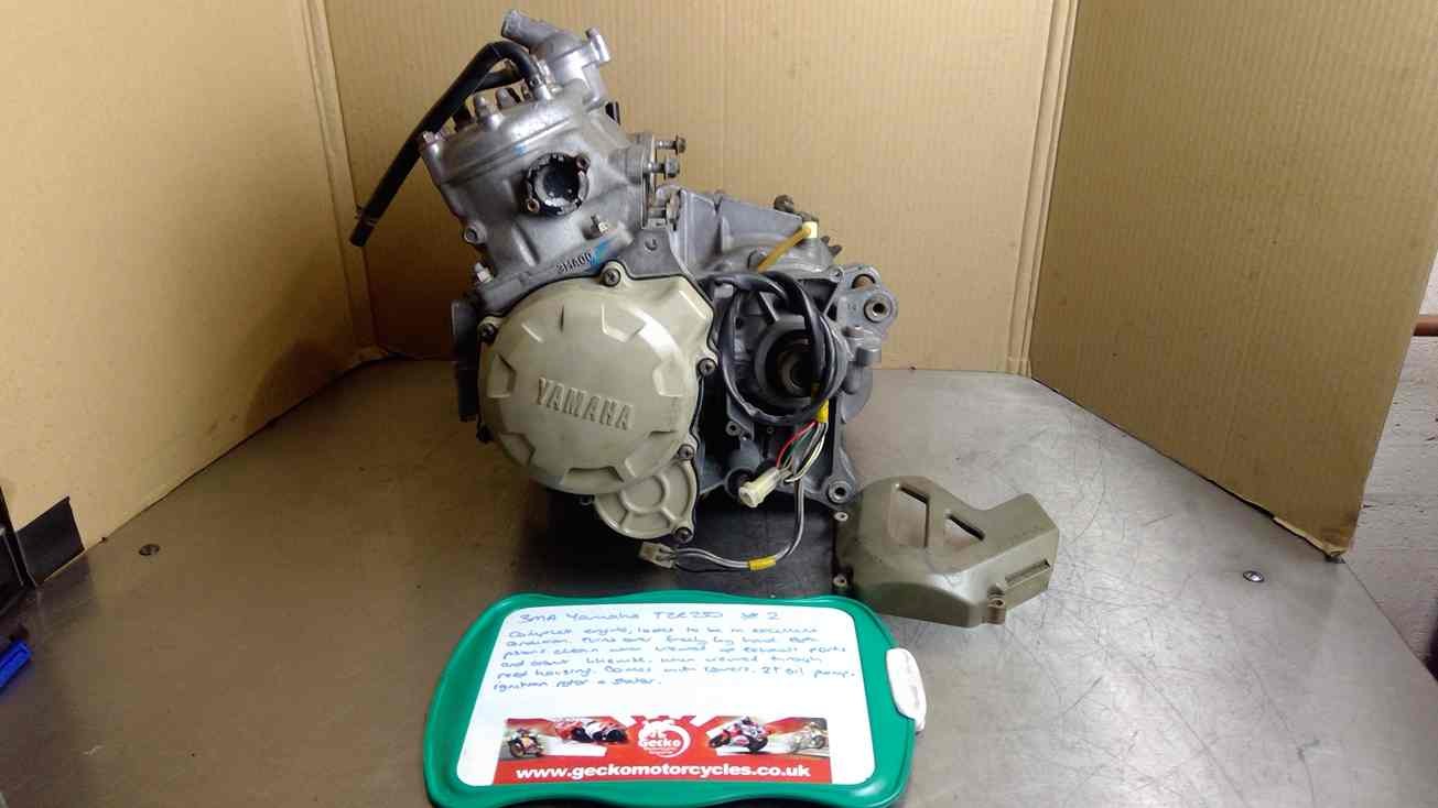 3MA Yamaha TZR250 engine reverse cylinder #2