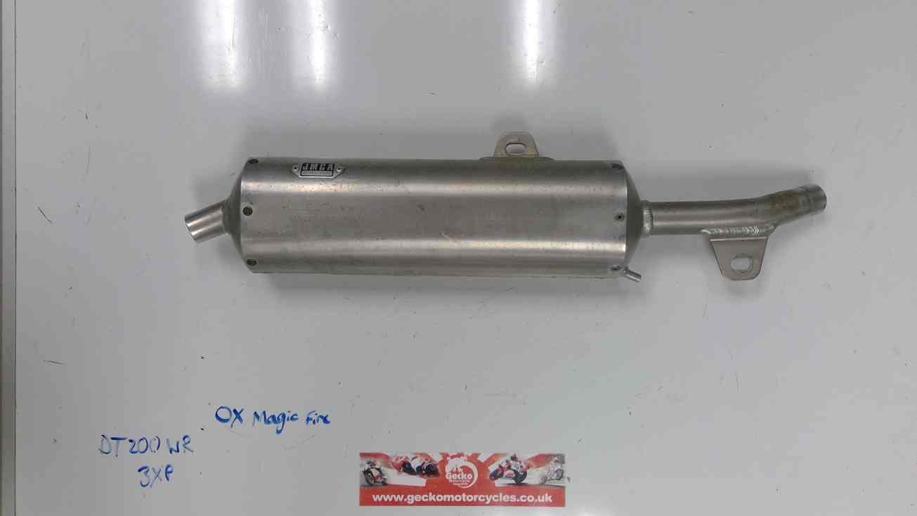 3XP Yamaha DT200 WR exhaust end can silencer #Ox