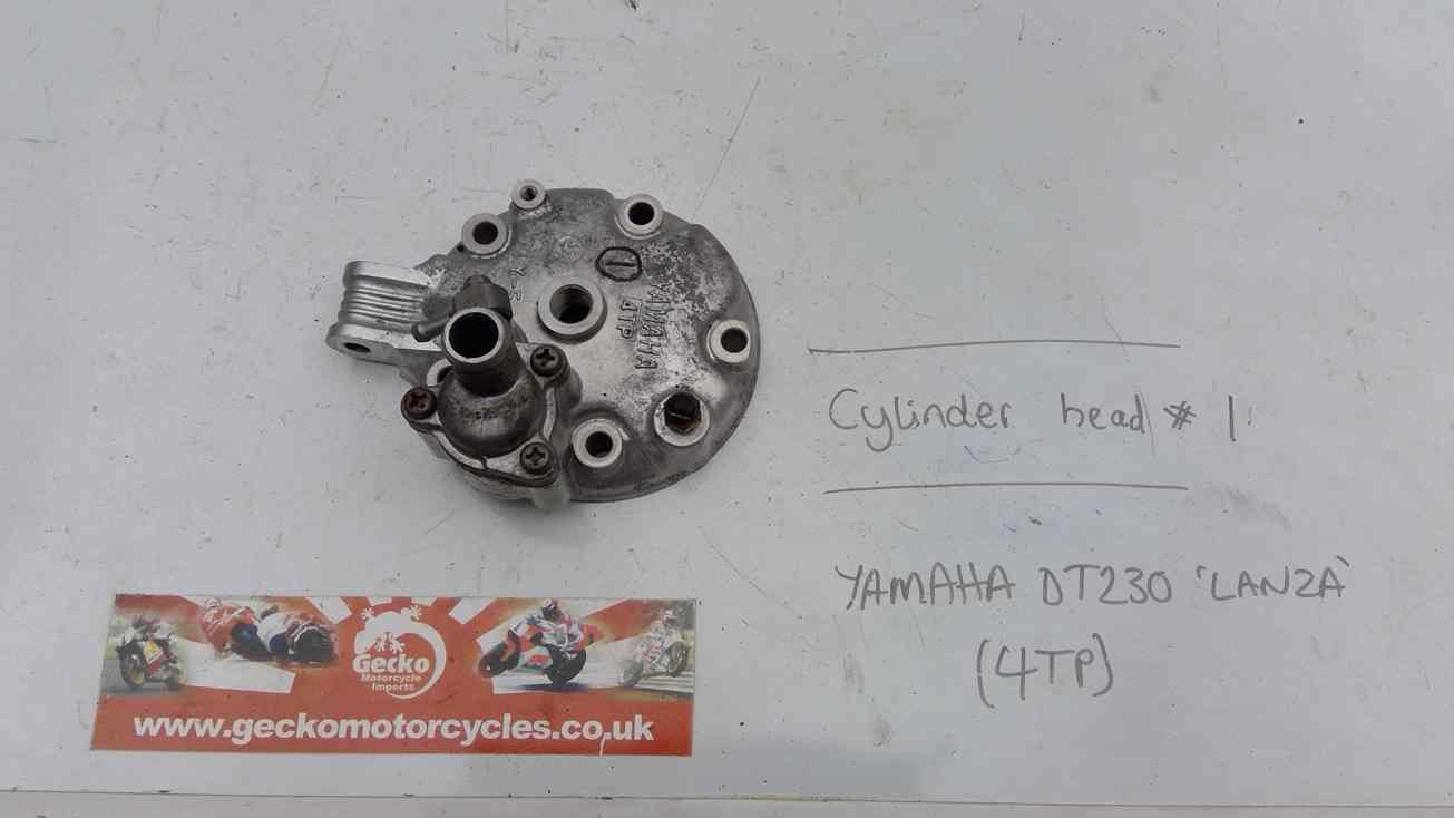 4TP Yamaha DT230 Lanza cylinder head #1