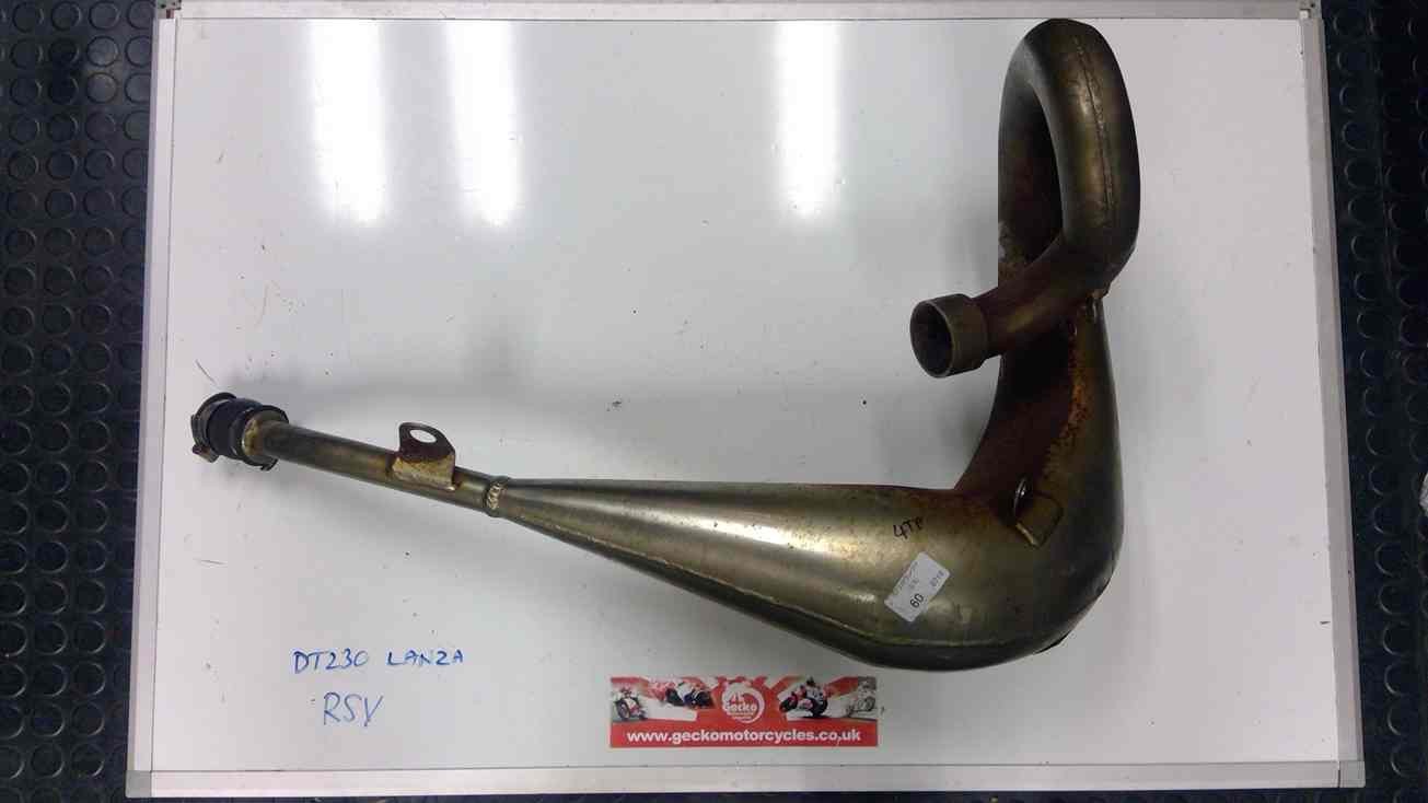 4TP Yamaha DT230 exhaust chamber by RSV mild steel