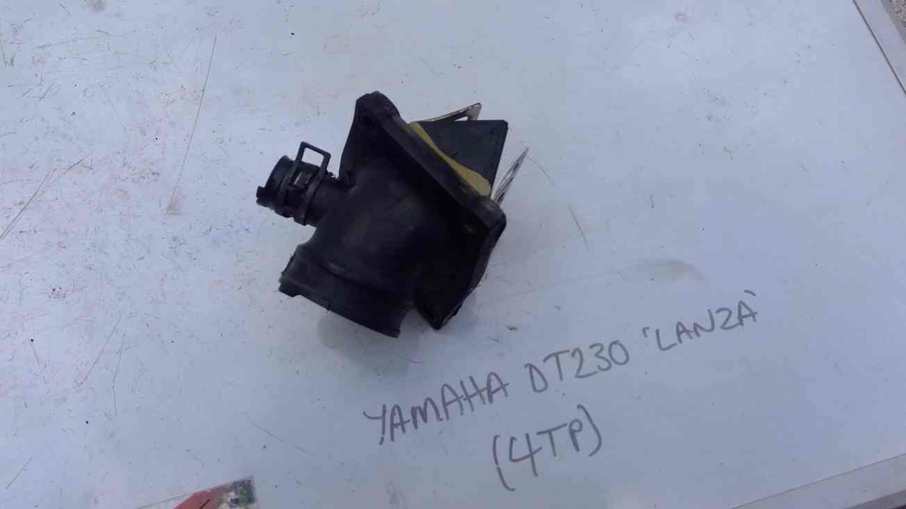 4TP Yamaha DT230 Lanza reed inlet carb rubber manifold