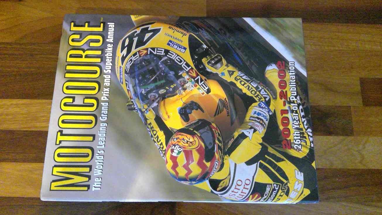 Motocourse annual - Grand Prix year book 2001 Valentino Rossi
