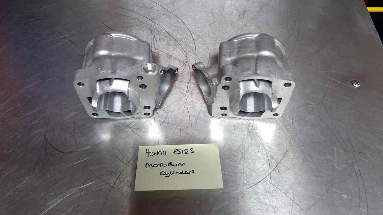 NX4 Honda RS125 Moto Bum kit cylinders NOS