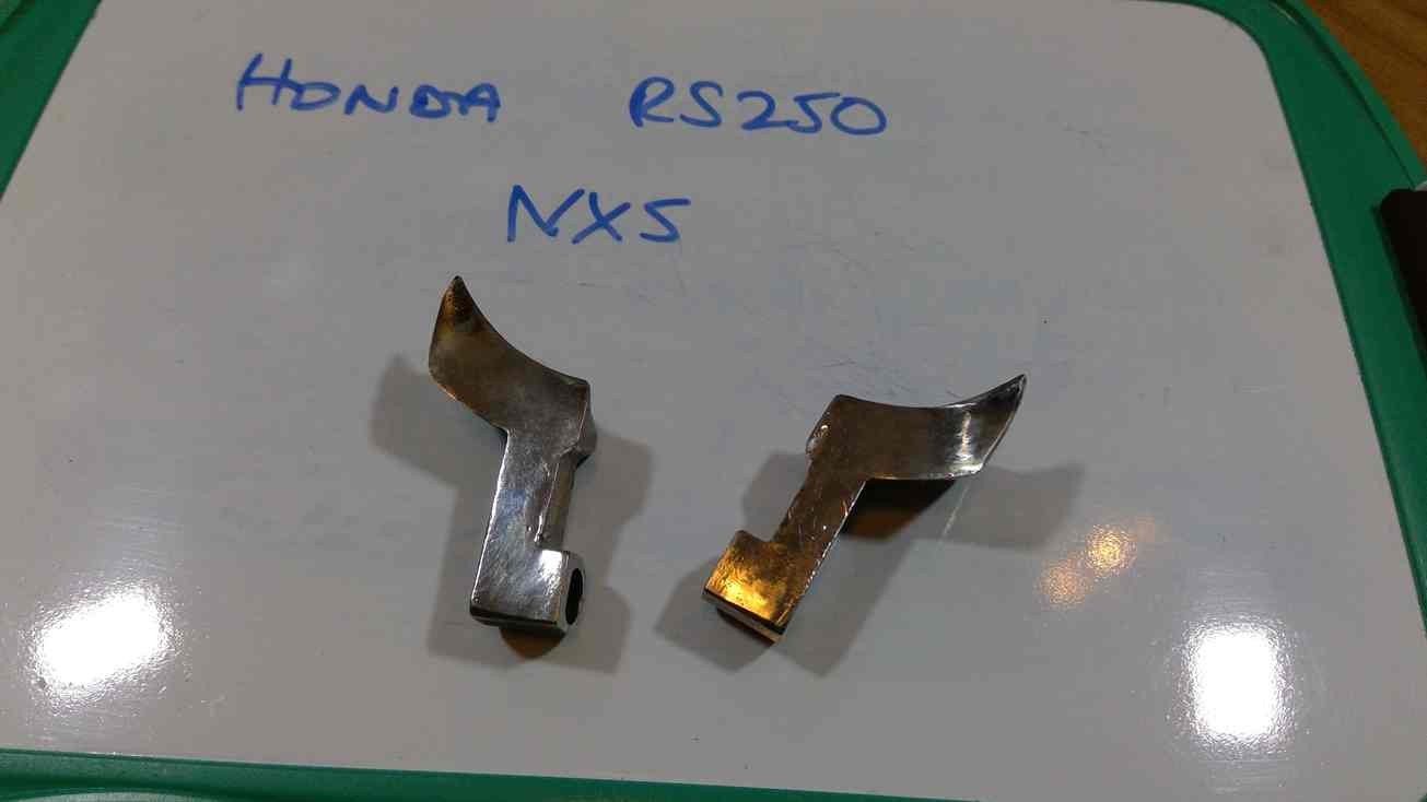 NX5 Honda RS250 powervalve blades