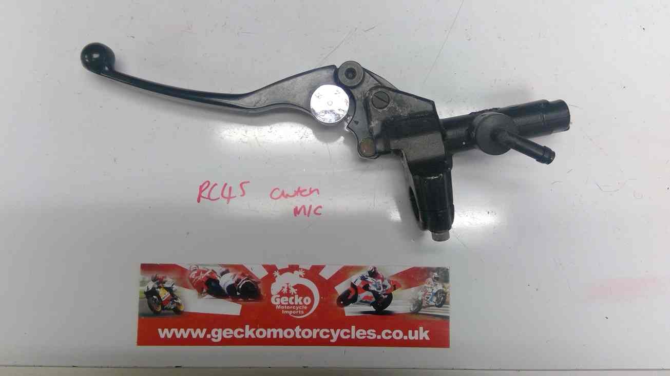RC45 Honda RVF750 clutch master cylinder and lever