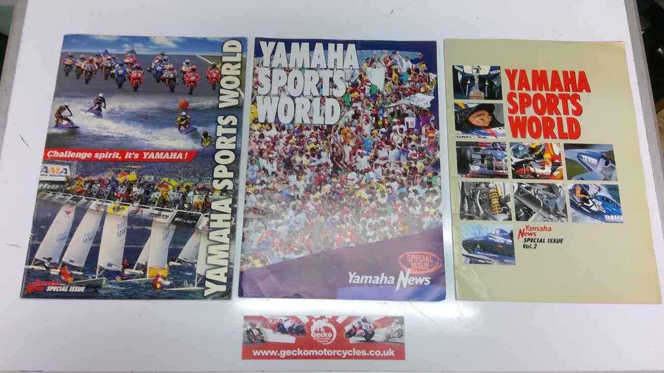 Yamaha Sports World magazines 1990-1996