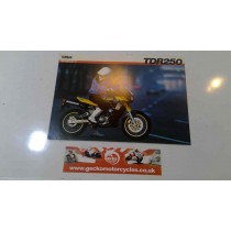 2YK Yamaha TDR250 original brochure