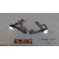 3LC Yamaha TZ250 rearsets footrest hangers levers pegs
