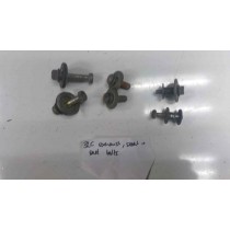 3LC Yamaha TZ250 exhaust seat and radiator mounting bolts