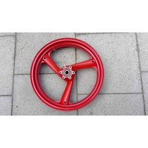 1990 3TC Yamaha TZ250A front wheel 3.5 x 17 inch red