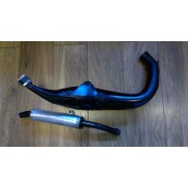 NF4 Honda RS125 steel frame exhaust system