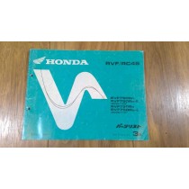 RC45 Honda RVF750 Japanese parts manual 3 (good)