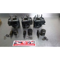 K301 Suzuki RG400 cylinders x3 (set #3)